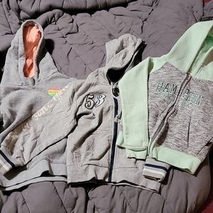 3 bundle zip up sweatshirt jackets